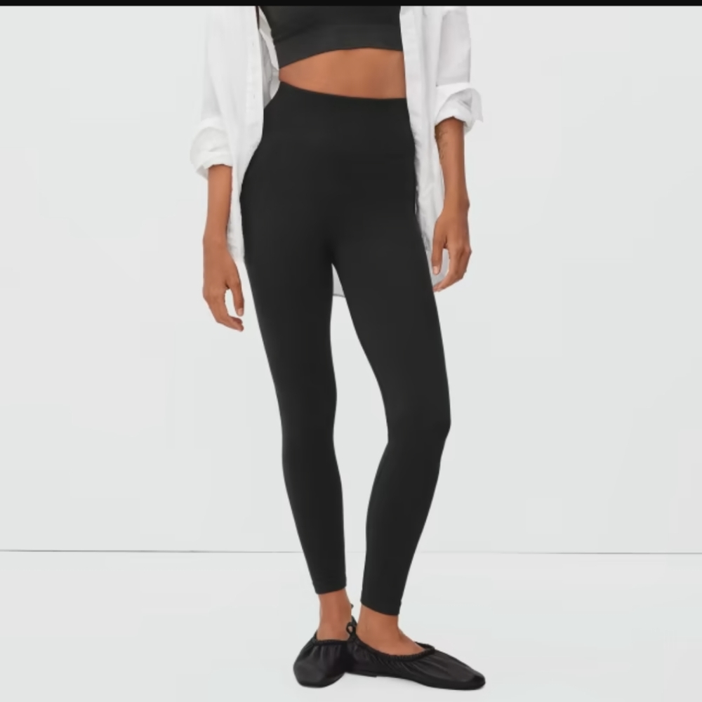 Everlane The Seamless Legging, black, size XS/S